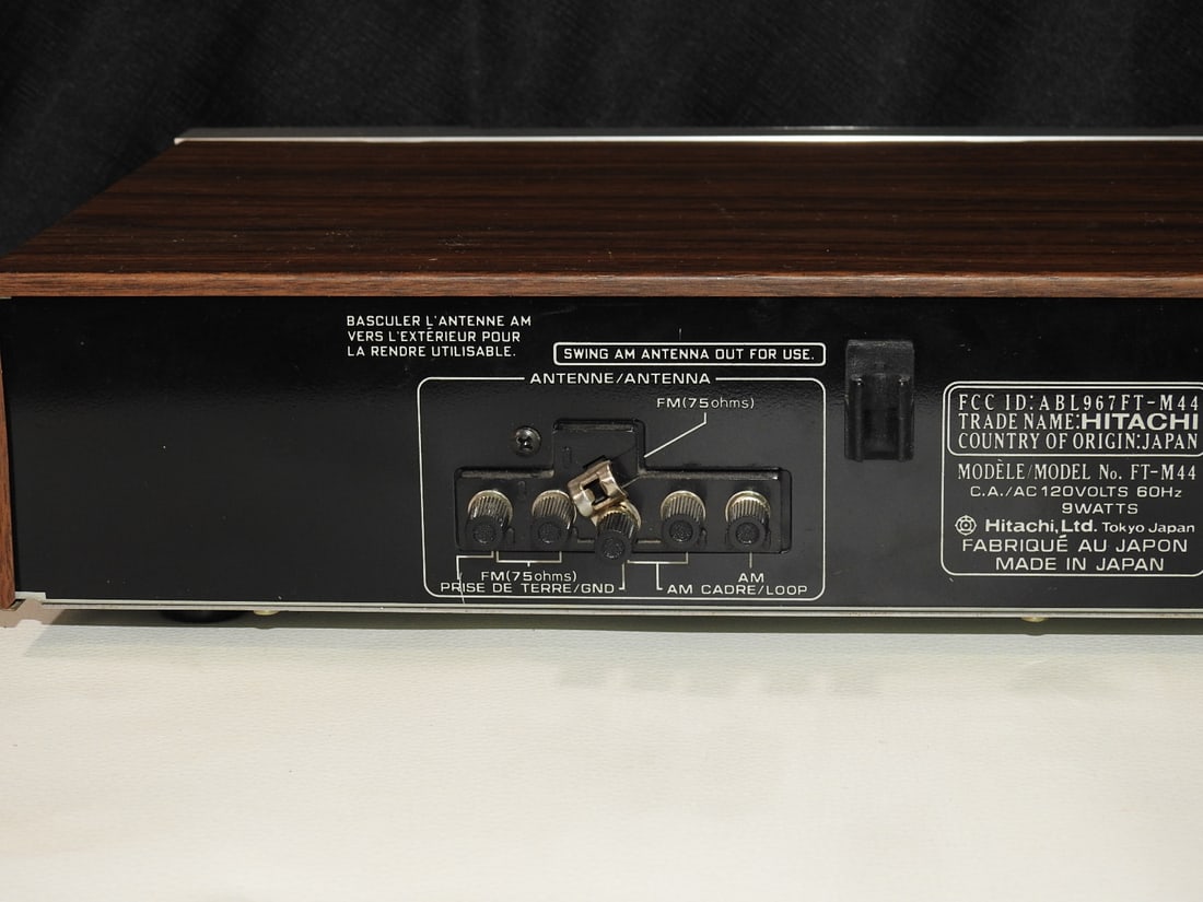 Hitachi FT-M44 Tuner - 8