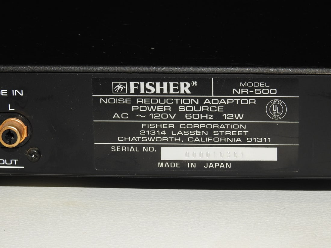 Fisher NR-500 Super D Noise Reduction Adaptor - 2