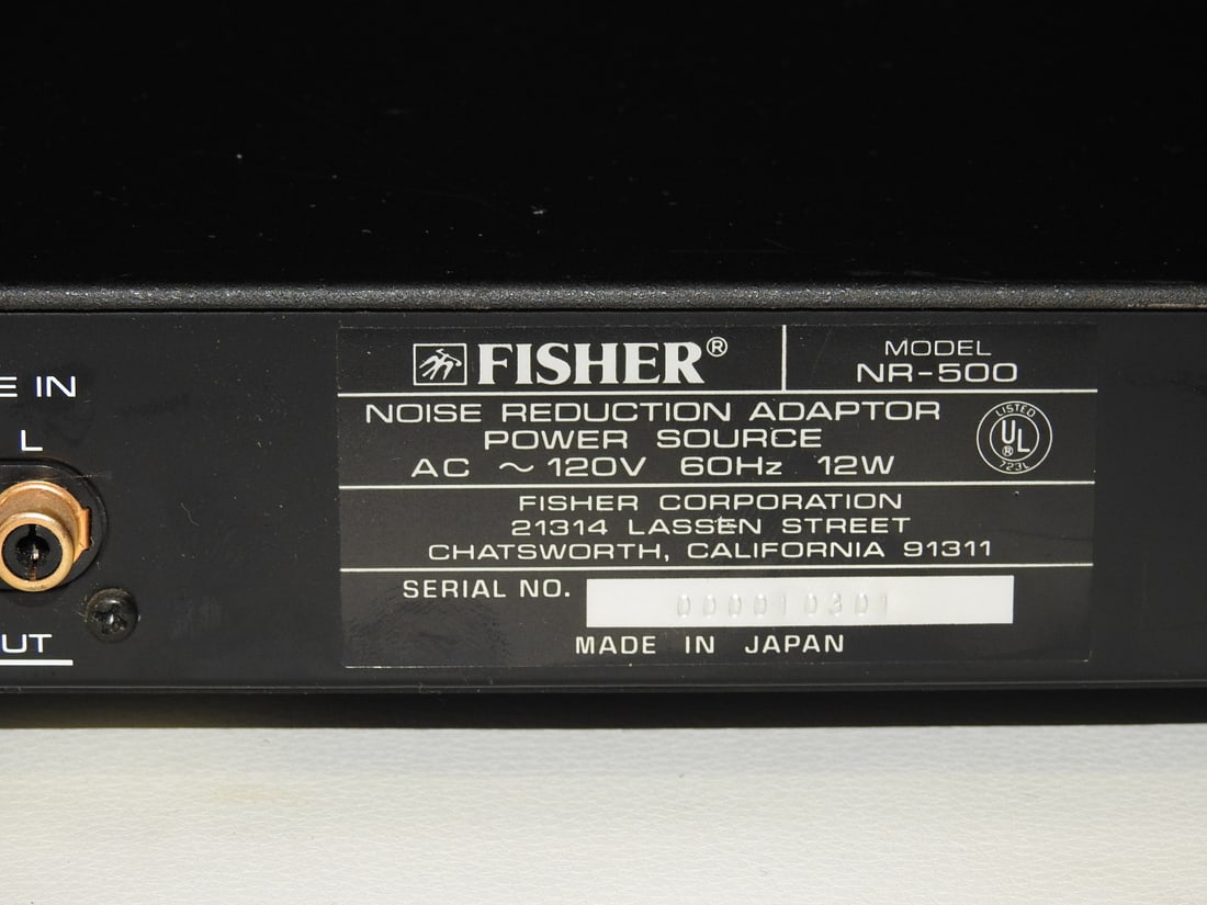 Fisher NR-500 Super D Noise Reduction Adaptor - 8