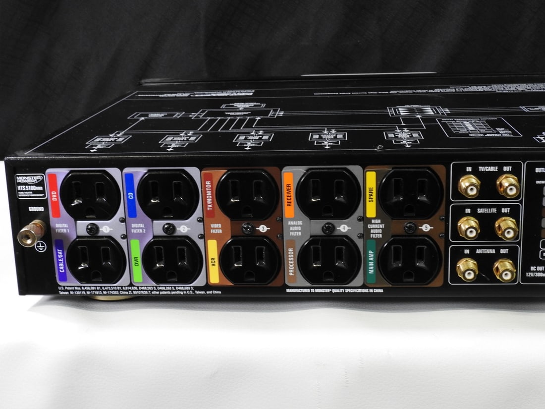 Monster Power HTS 5100 MKII Power Center - 8