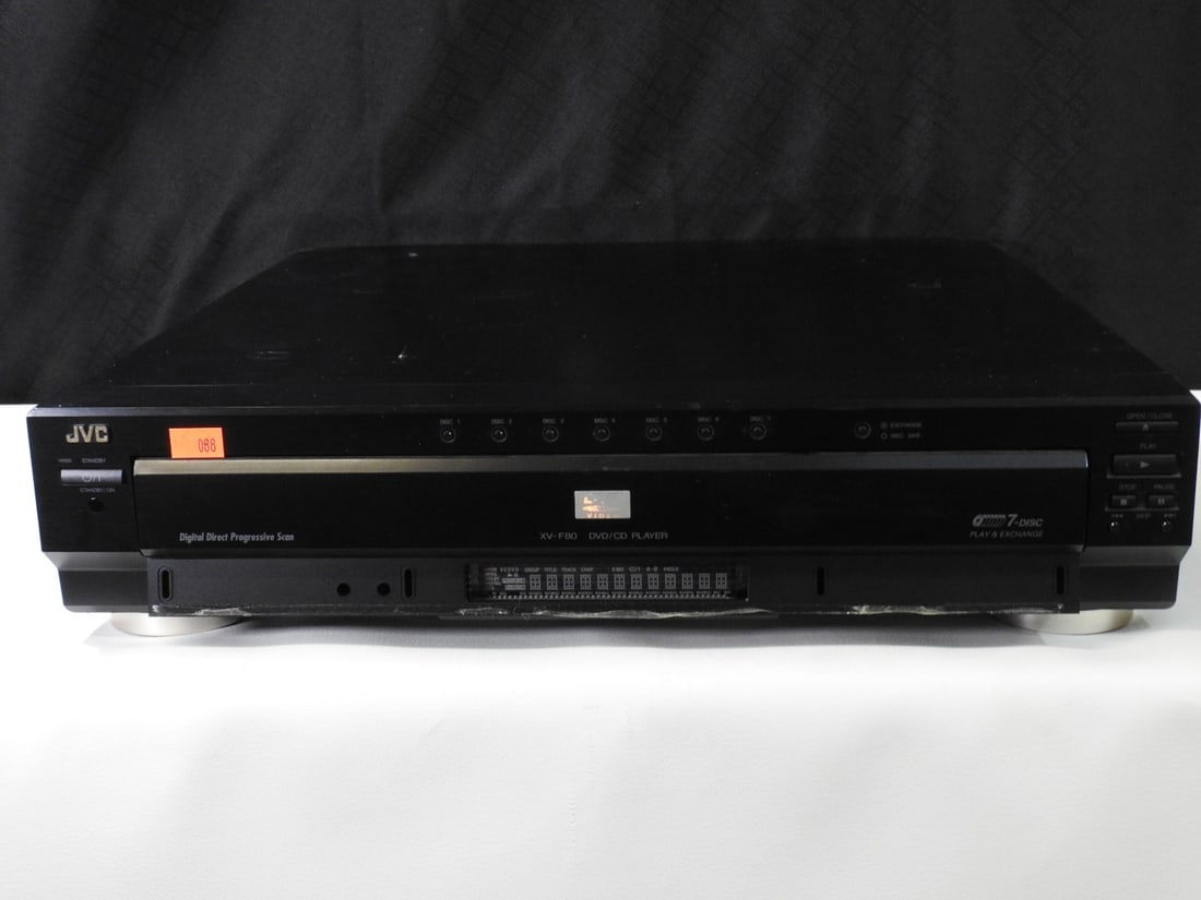 JVC XV-F80 DVD Changer (1 of 9)