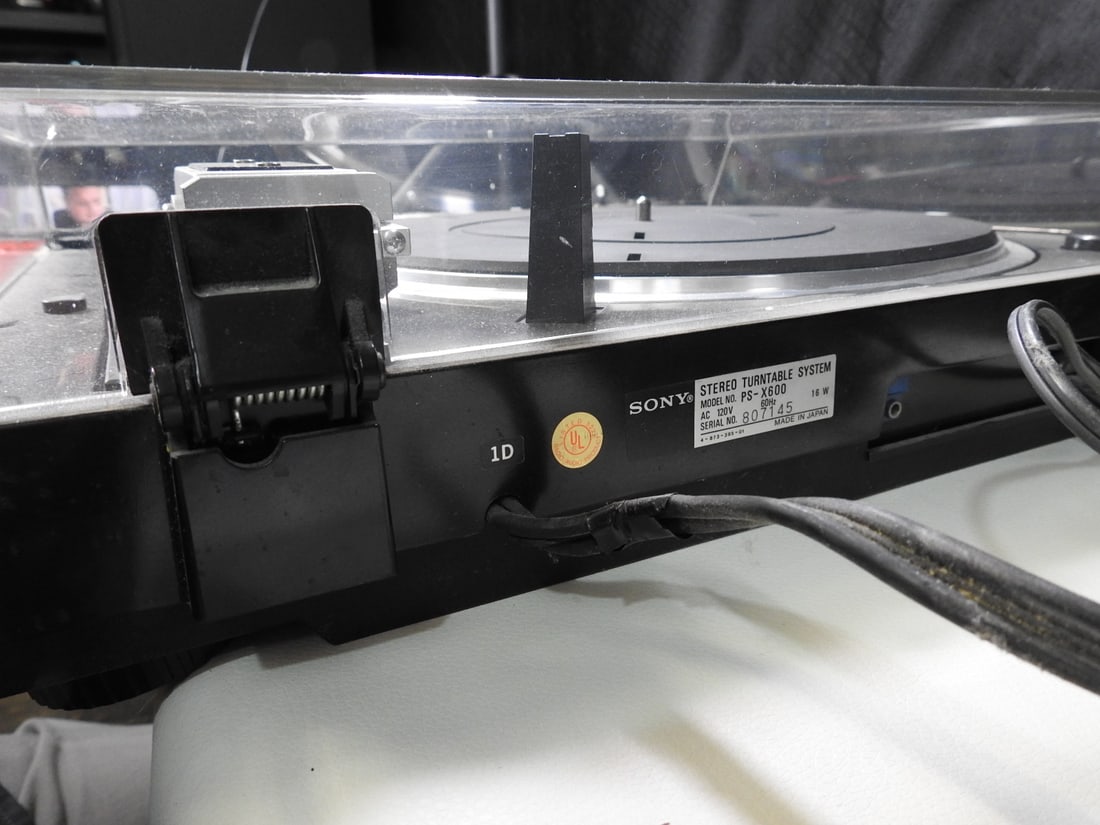 Sony PS-X600 Biotracer Direct Drive Turntable - 11