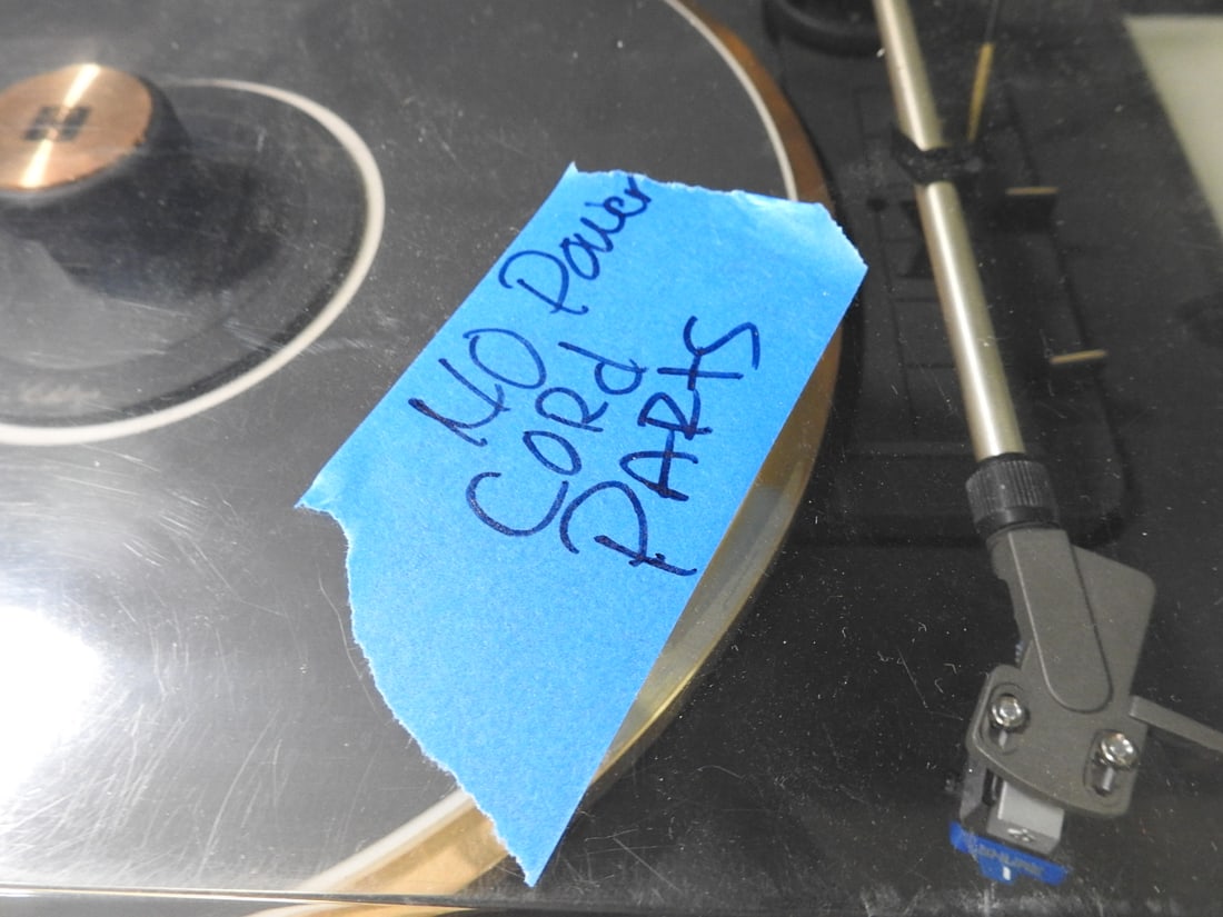 Dual CS-455 Gold Edition Turntable for Parts or Repair - 2