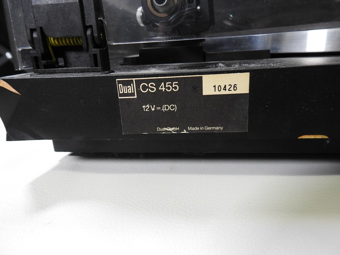 Dual CS 455 Belt-Drive Turntable - 13