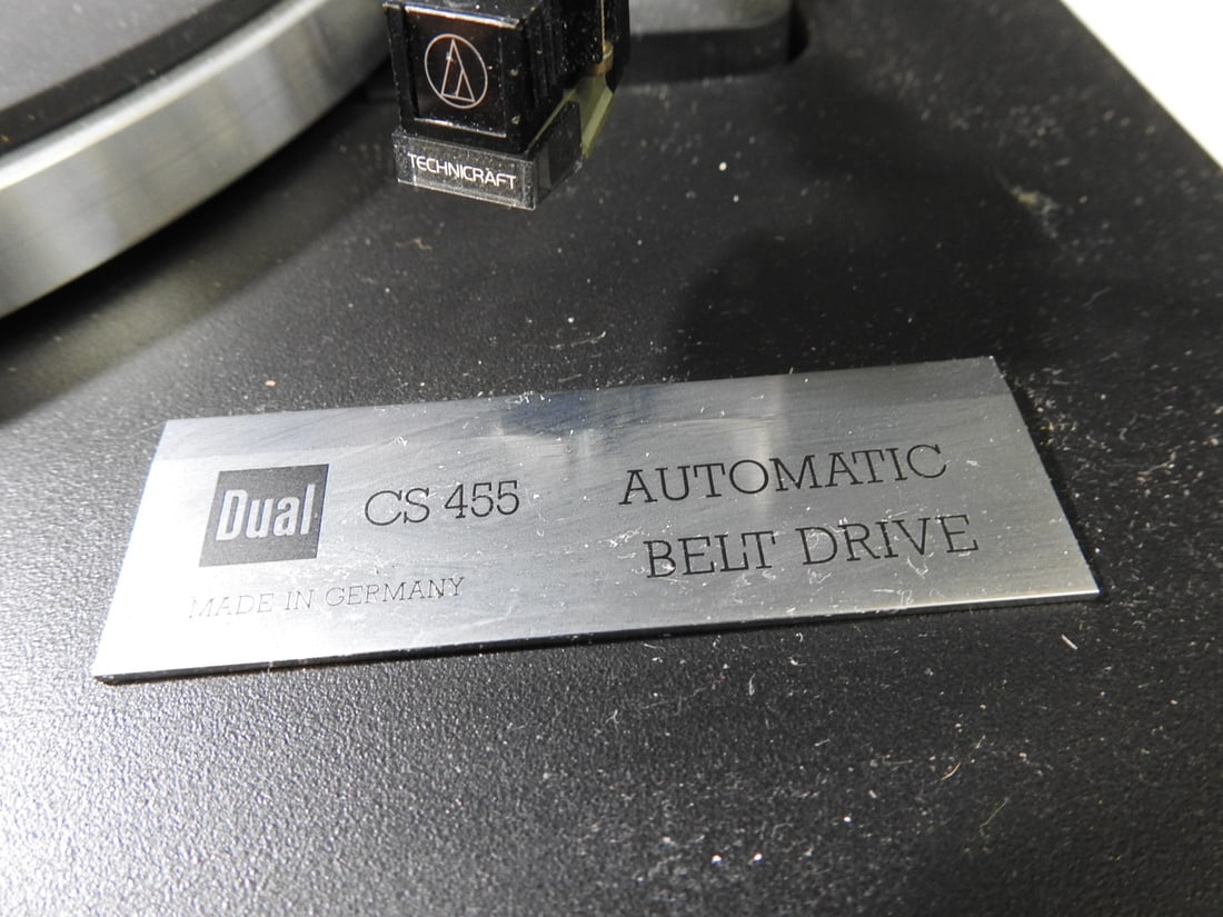 Dual CS 455 Belt-Drive Turntable - 4