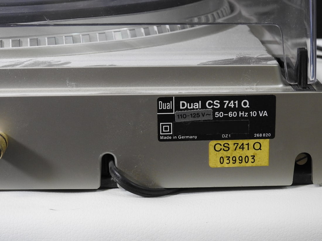 Dual CS 741Q Direct Drive Turntable - 12
