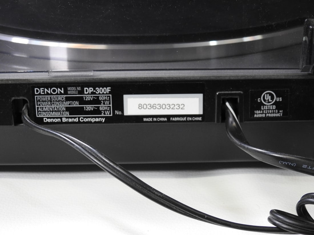 Denon DP-300F Automatic Turntable - 9