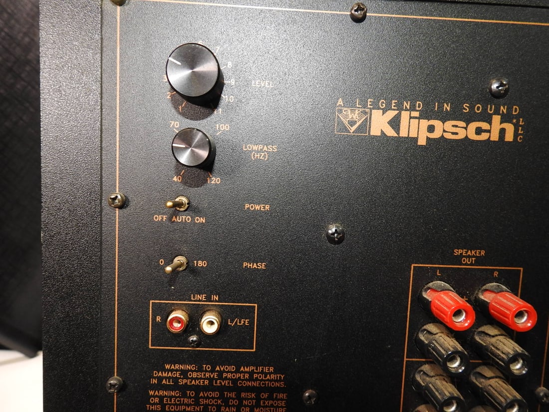 Klipsch KSW-12 Powered Subwoofer - 5