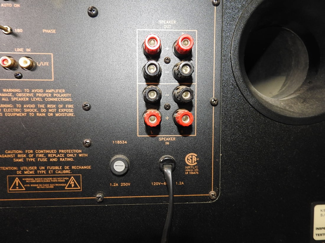 Klipsch KSW-12 Powered Subwoofer - 6