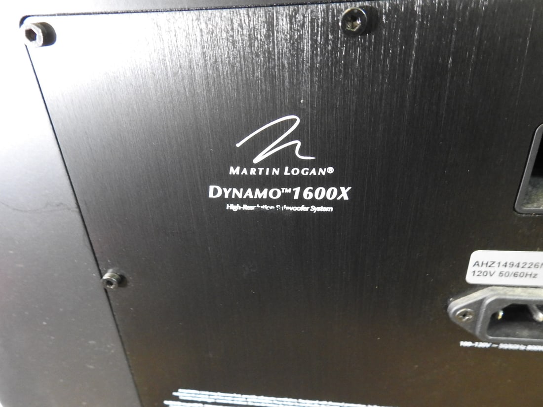 MartinLogan Dynamo 1600X Powered Subwoofer - 6