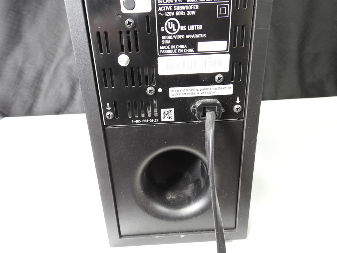 Sony SA-WCT370 Wireless Subwoofer - 7