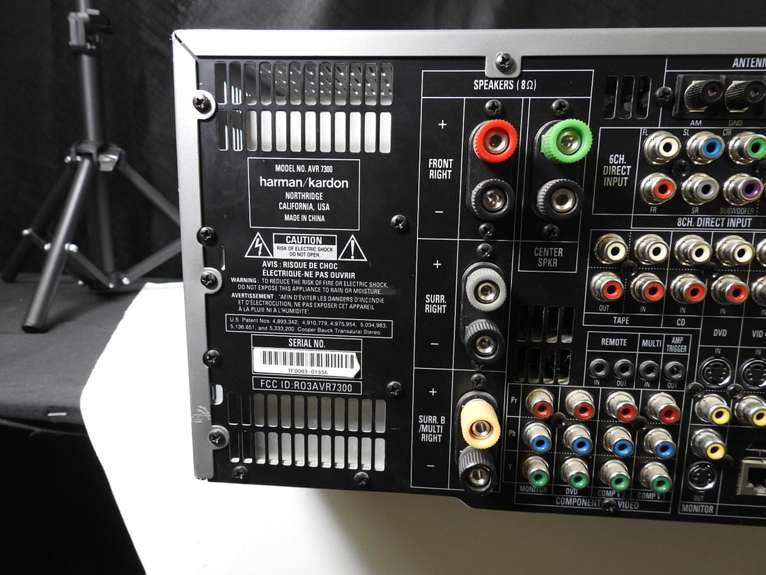 Harman Kardon AVR 7300 Receiver with Remote - 9