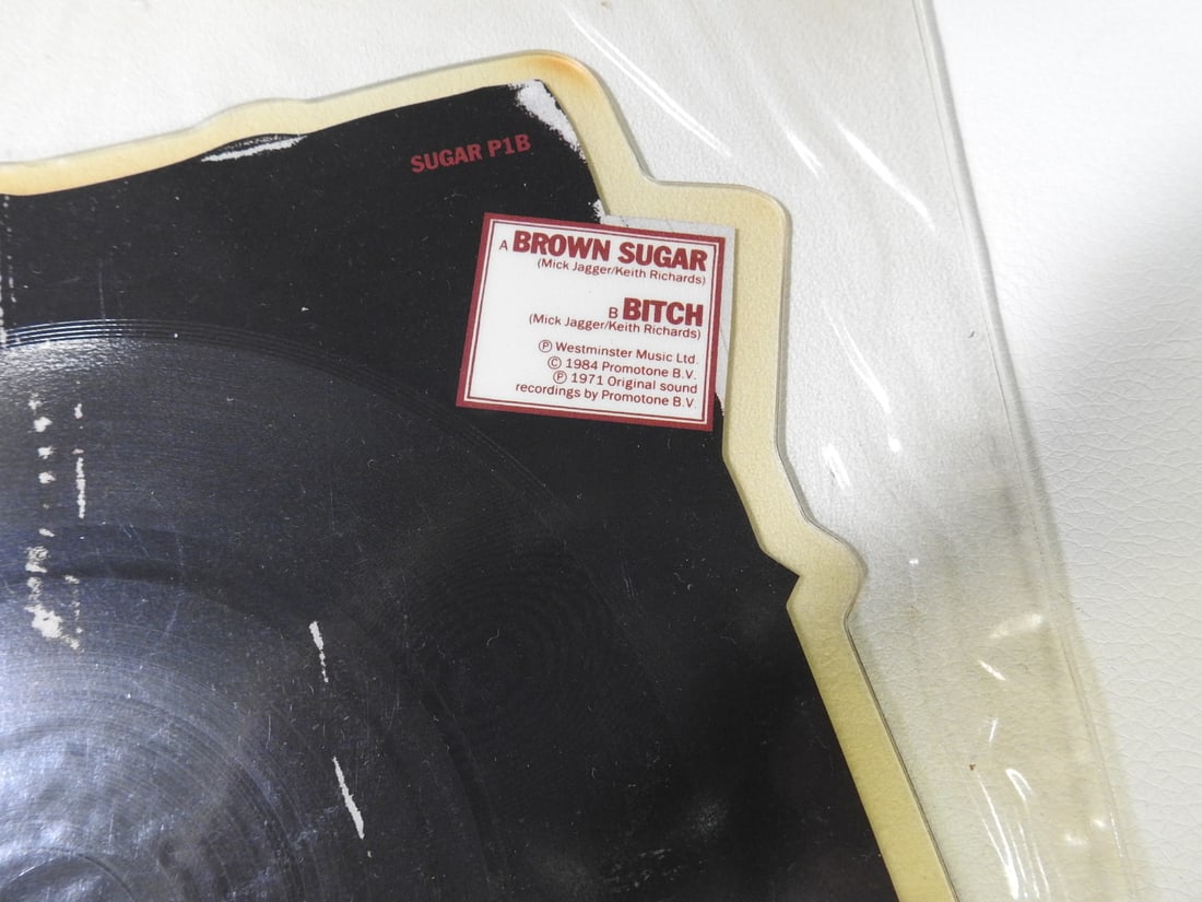 Rolling Stones Brown Sugar Pants Shaped Picture Disc - 4