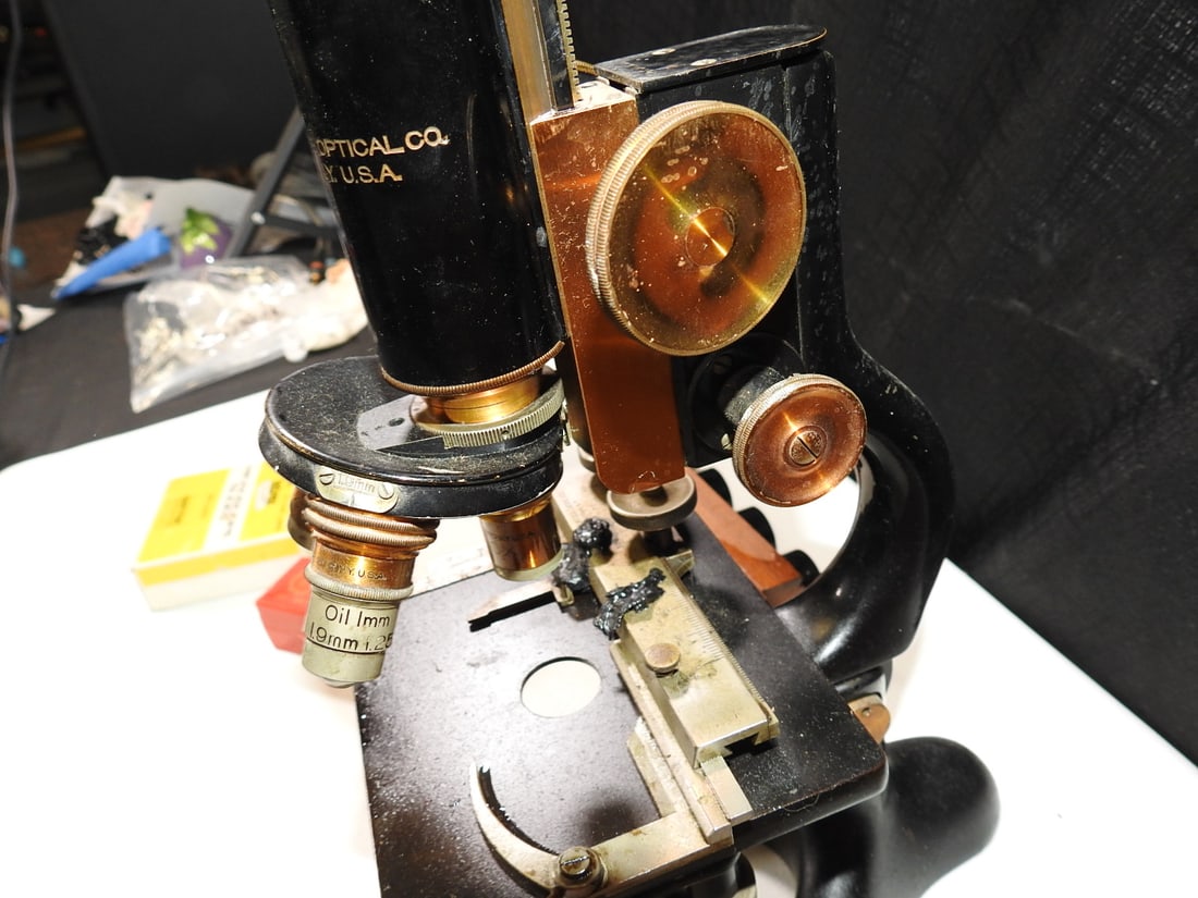 Bausch & Lomb Monocular Compound Microscope with Slides - 3