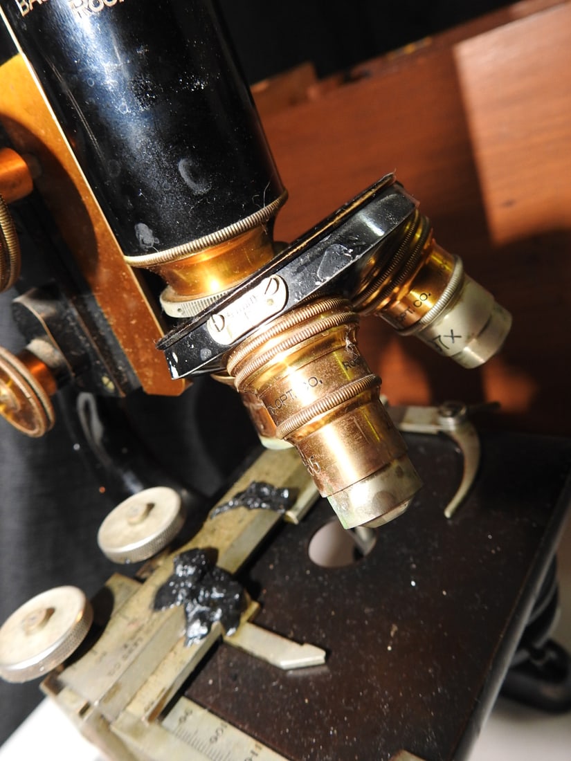 Bausch & Lomb Monocular Compound Microscope with Slides - 5