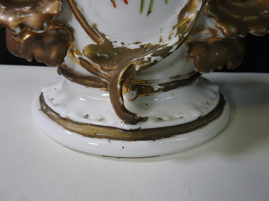 19th Century French Old Paris Porcelain Spill Vase - 5