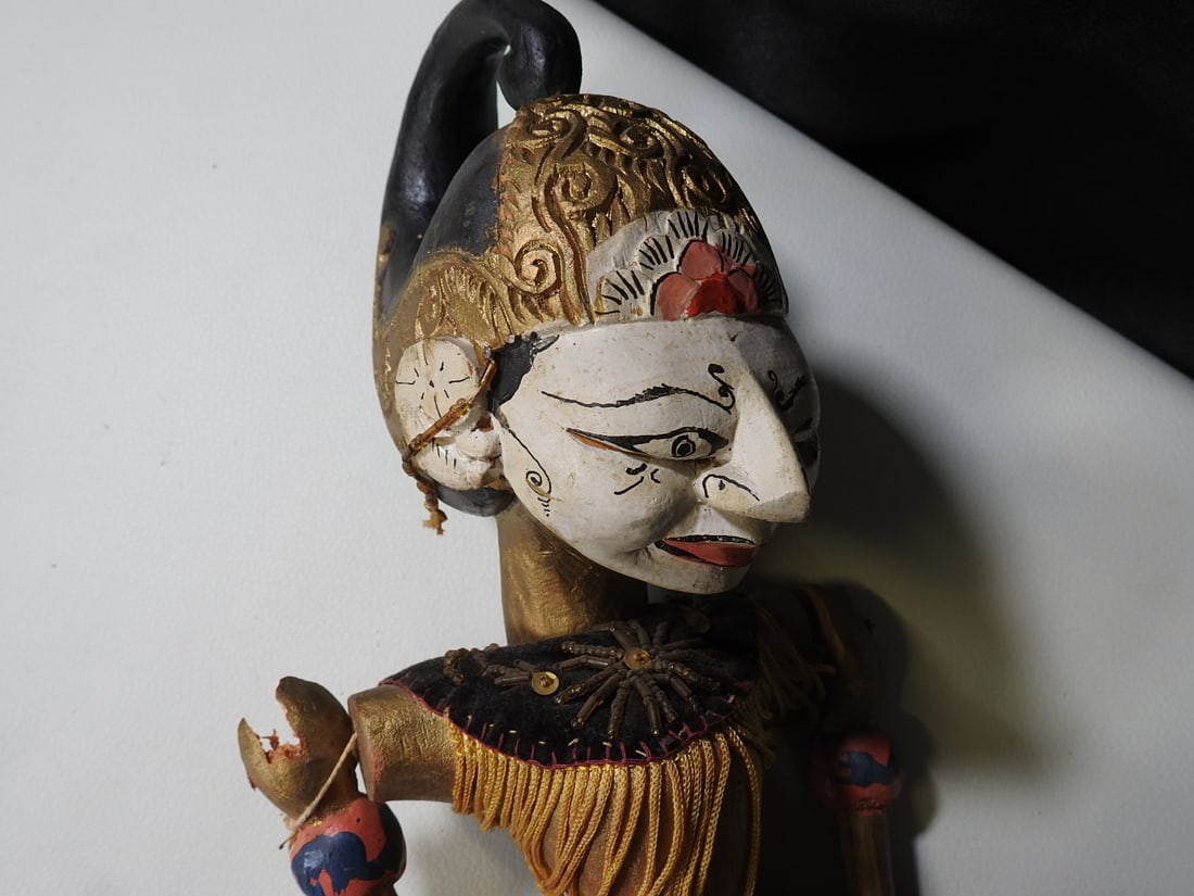 Indonesian Wayang Golek Wooden Rod Puppet - 2