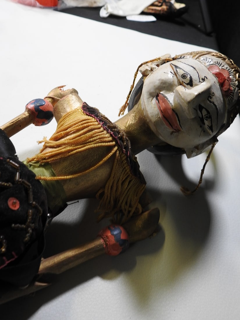 Indonesian Wayang Golek Wooden Rod Puppet - 6