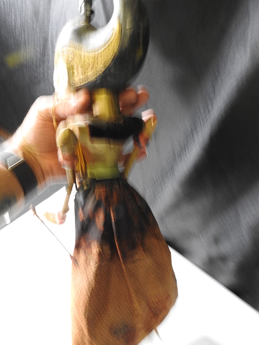 Indonesian Wayang Golek Wooden Rod Puppet - 7