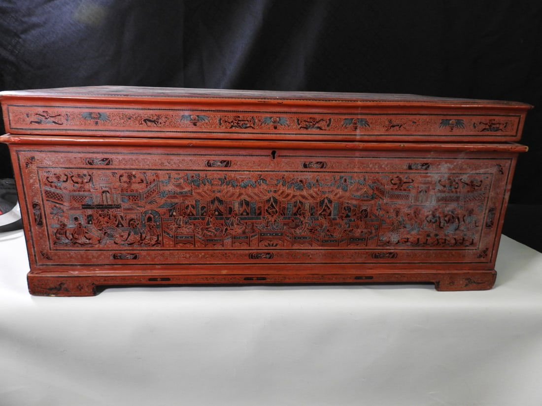 Traditional Burmese Lacquerware Storage Chest - 10