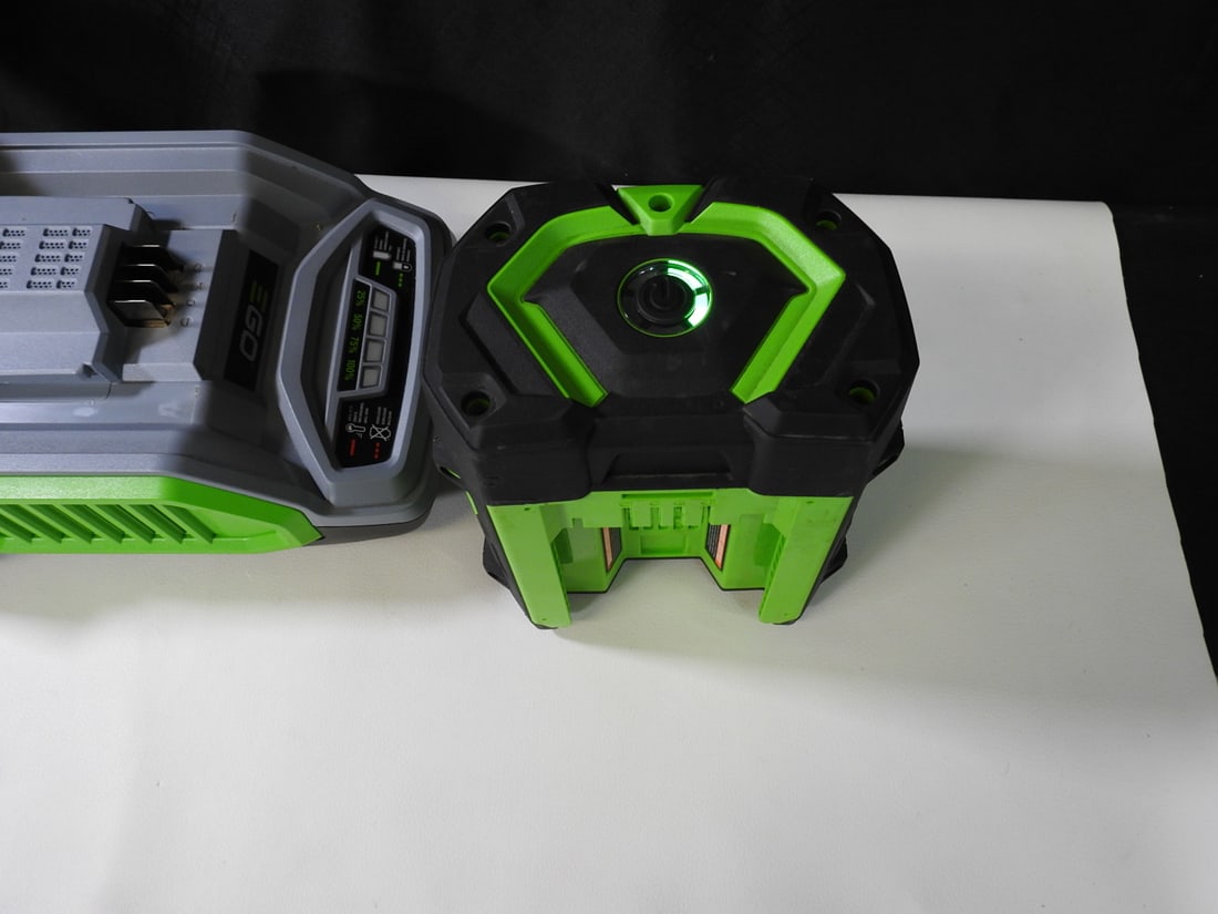 EGO 56V Lithium Ion Battery and CH500 Rapid Charger - 10