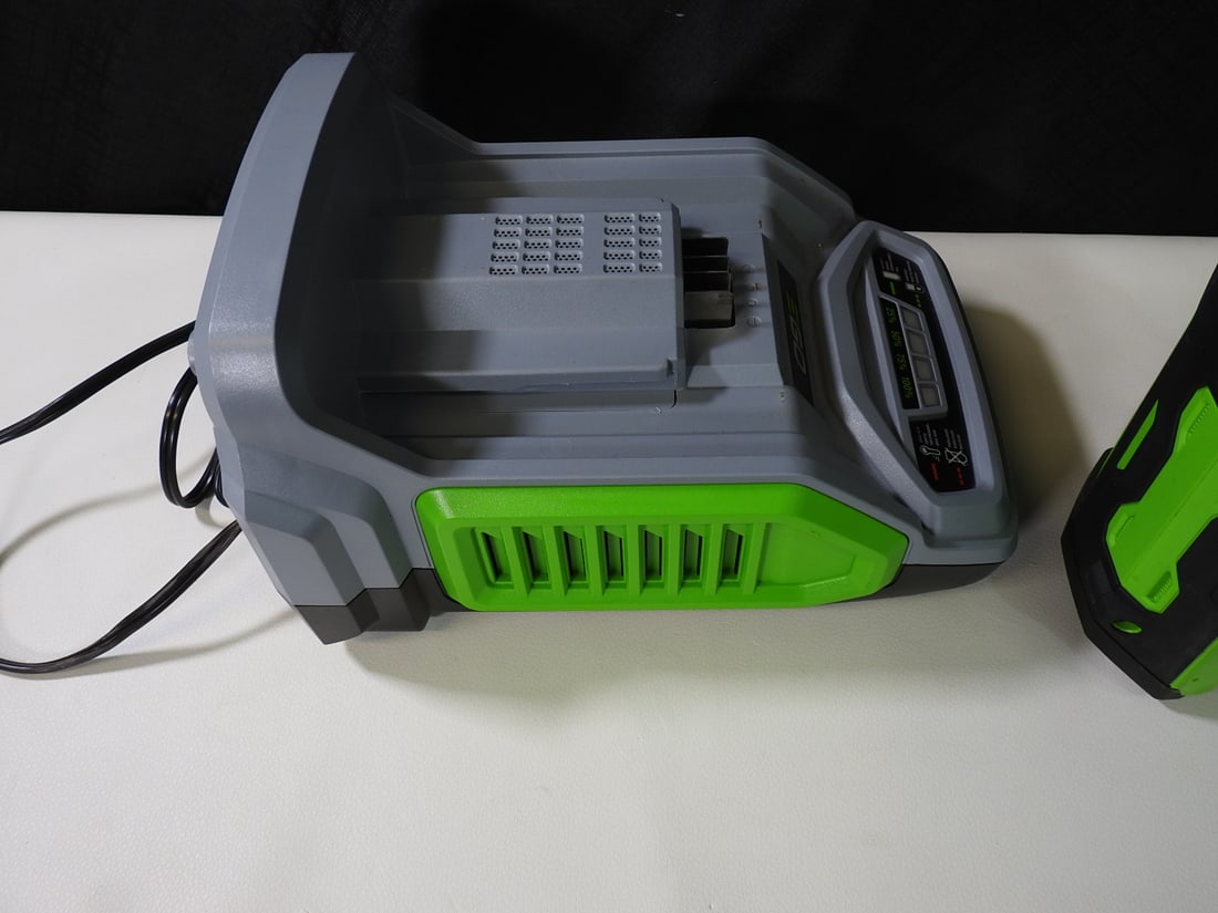 EGO 56V Lithium Ion Battery and CH500 Rapid Charger - 2