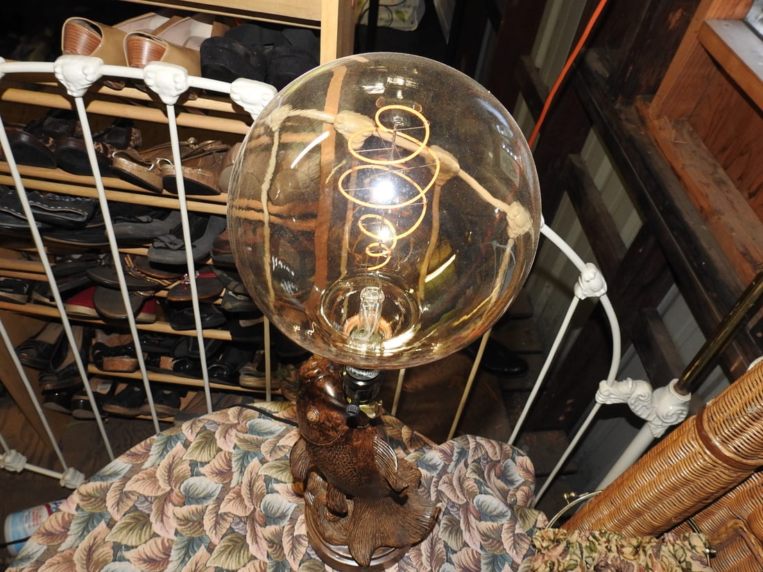 Leaping Fish Statement Lamp - 6
