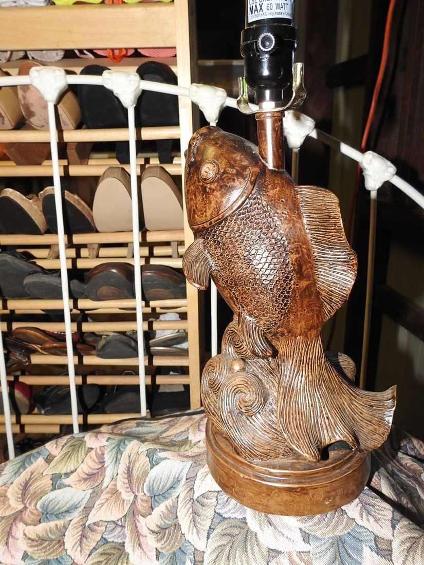 Leaping Fish Statement Lamp - 7