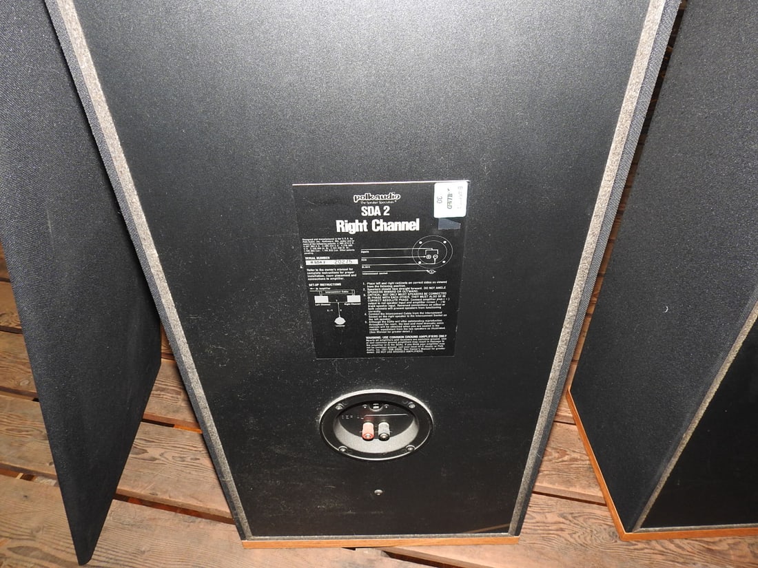 Polk Audio SDA 2 Loudspeakers Pair - 16