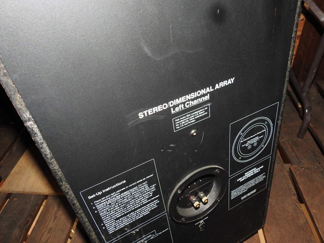 Polk Audio Stereo Dimensional SD2A Speakers Pair - 7