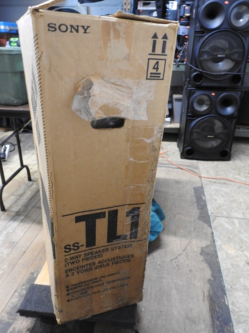 Sony SS-TL1 Speakers New in Box - 3