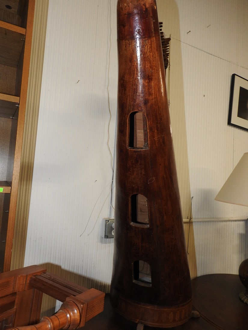 Antique Wooden Harp - 12