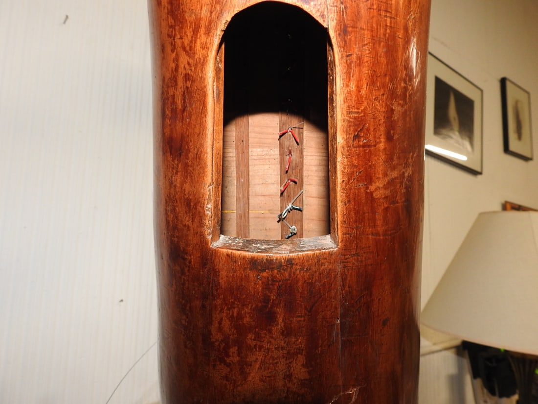 Antique Wooden Harp - 13