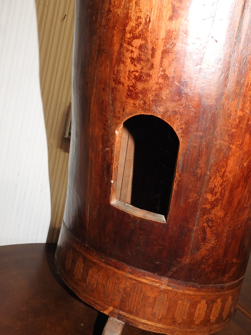 Antique Wooden Harp - 15