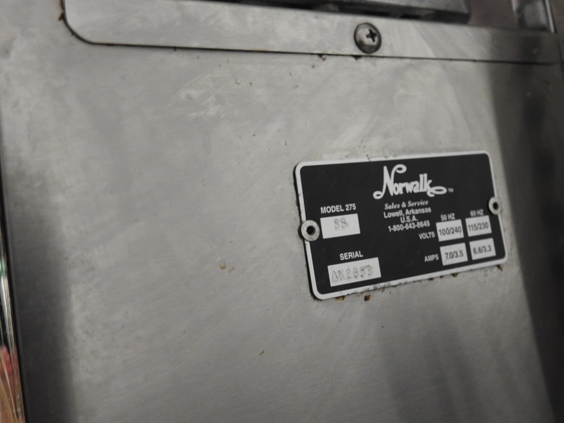 Norwalk Model 275 Stainless Hydraulic Press Juicer - 12