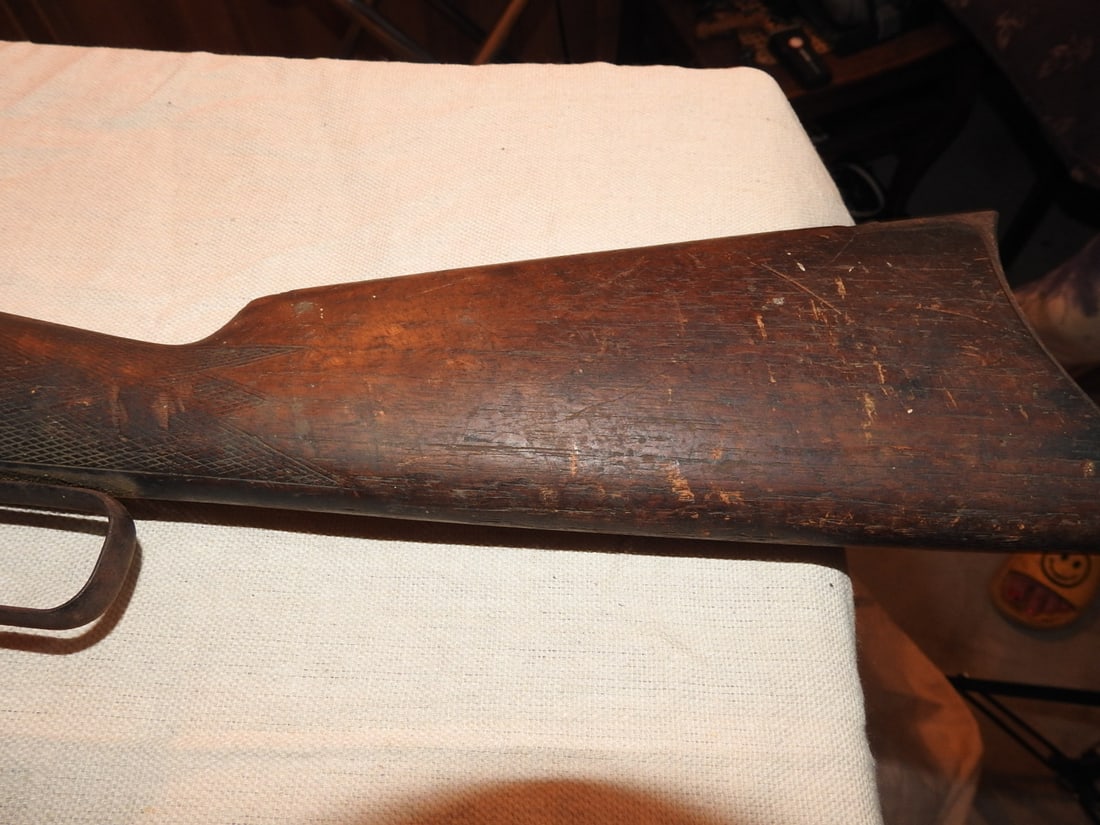 1899 Antique Non-Functional Savage .303 Lever-Action Rifle - 3