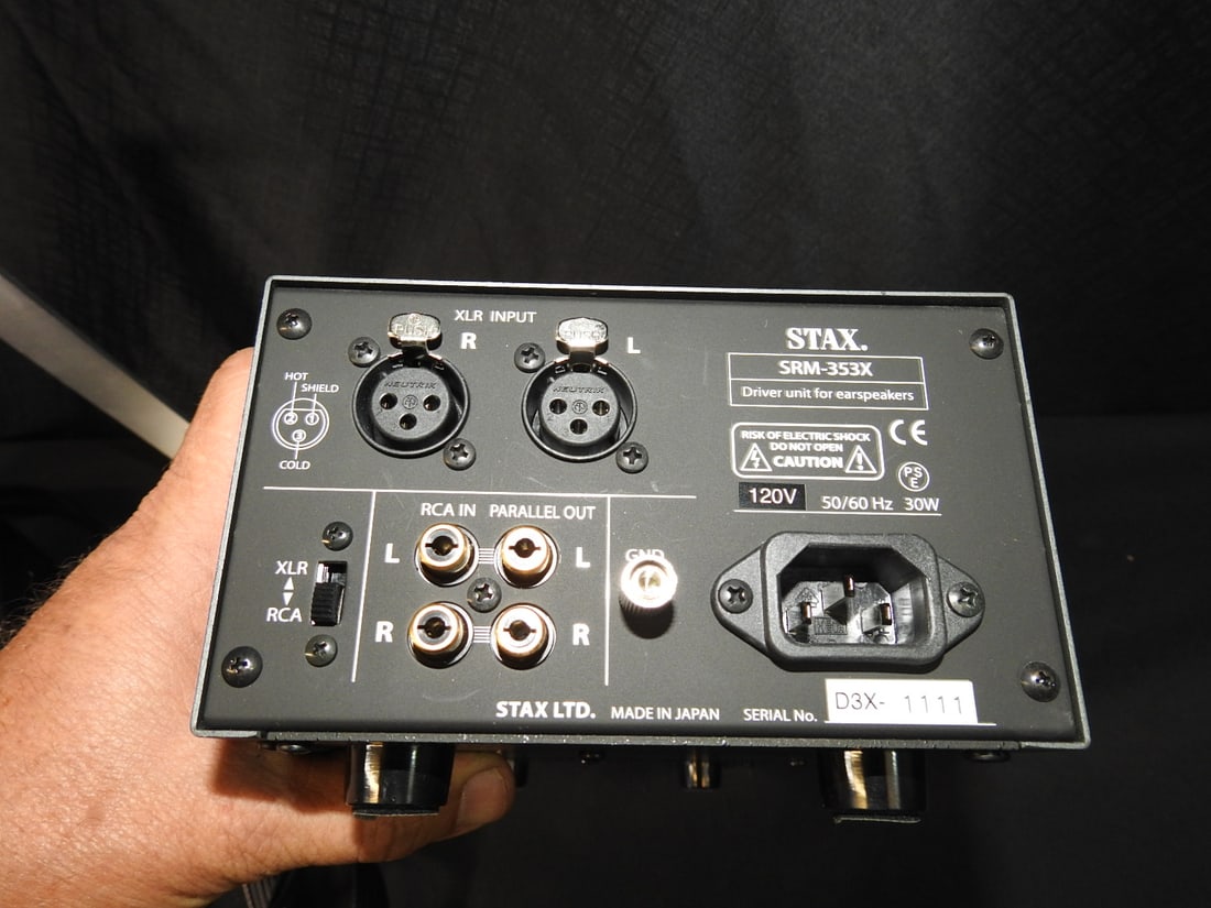 Stax Electrostatic Headphone System with SR-L500 Headphones - 14