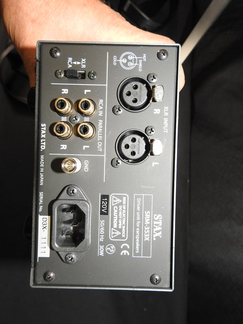 Stax Electrostatic Headphone System with SR-L500 Headphones - 15