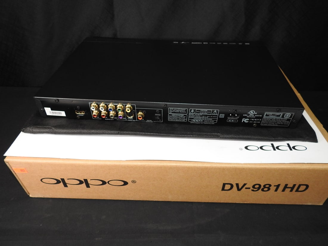 OPPO DV-981HD DVD/SACD Player New in Box - 5