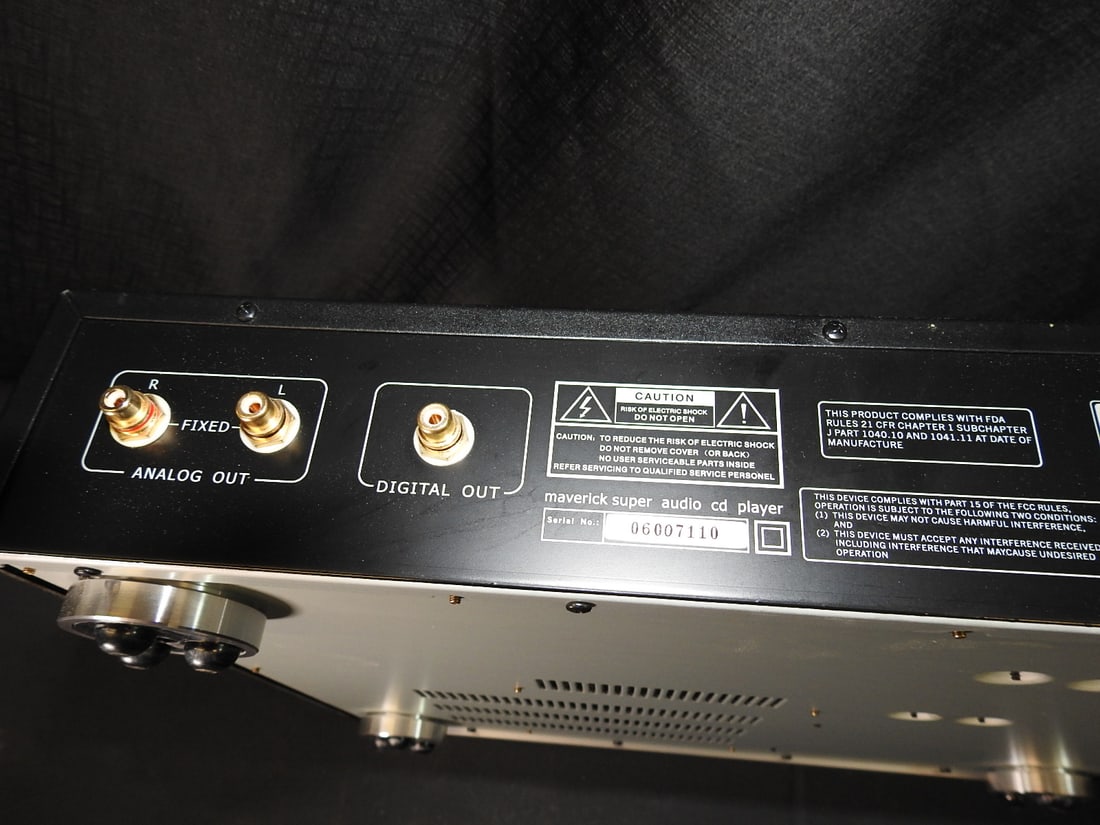 Maverick Audio Super Audio CD Player - 8