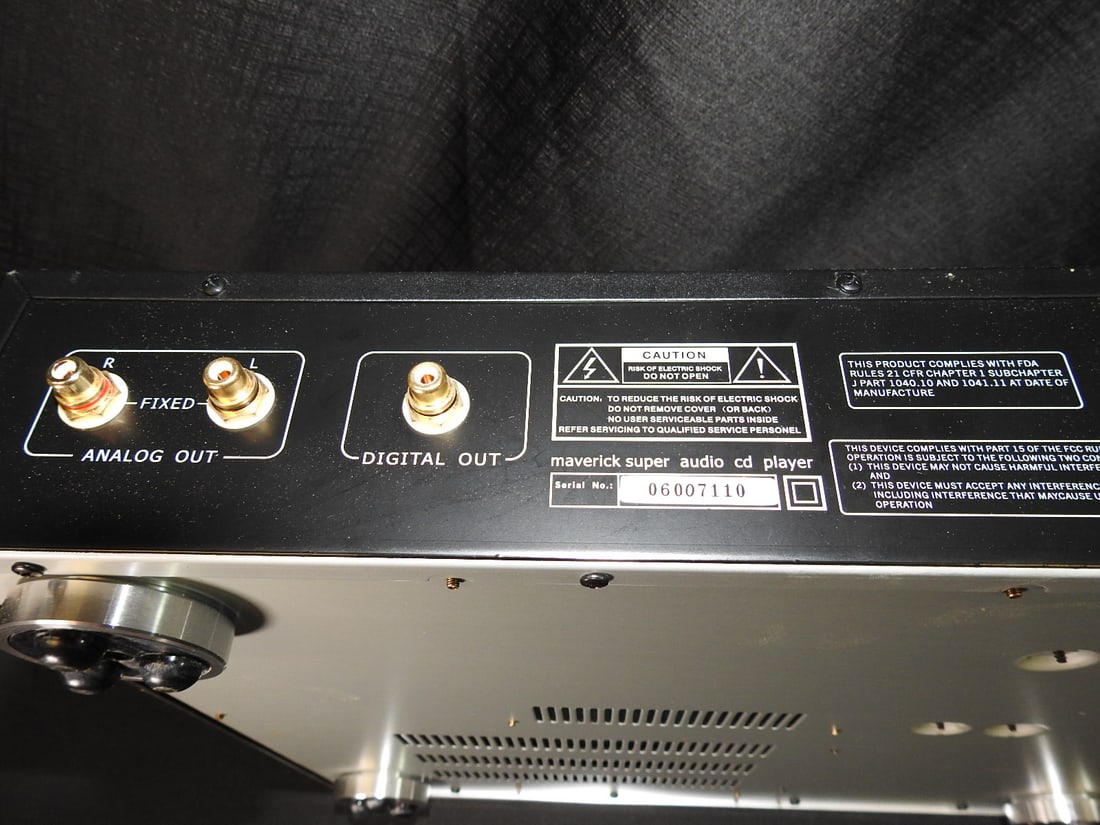 Maverick Audio Super Audio CD Player - 9