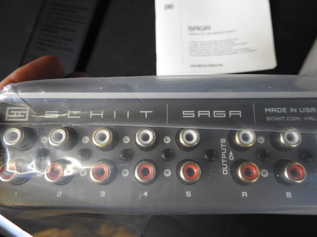 Schiit Saga Passive/Active Remote Preamp New in Box - 7