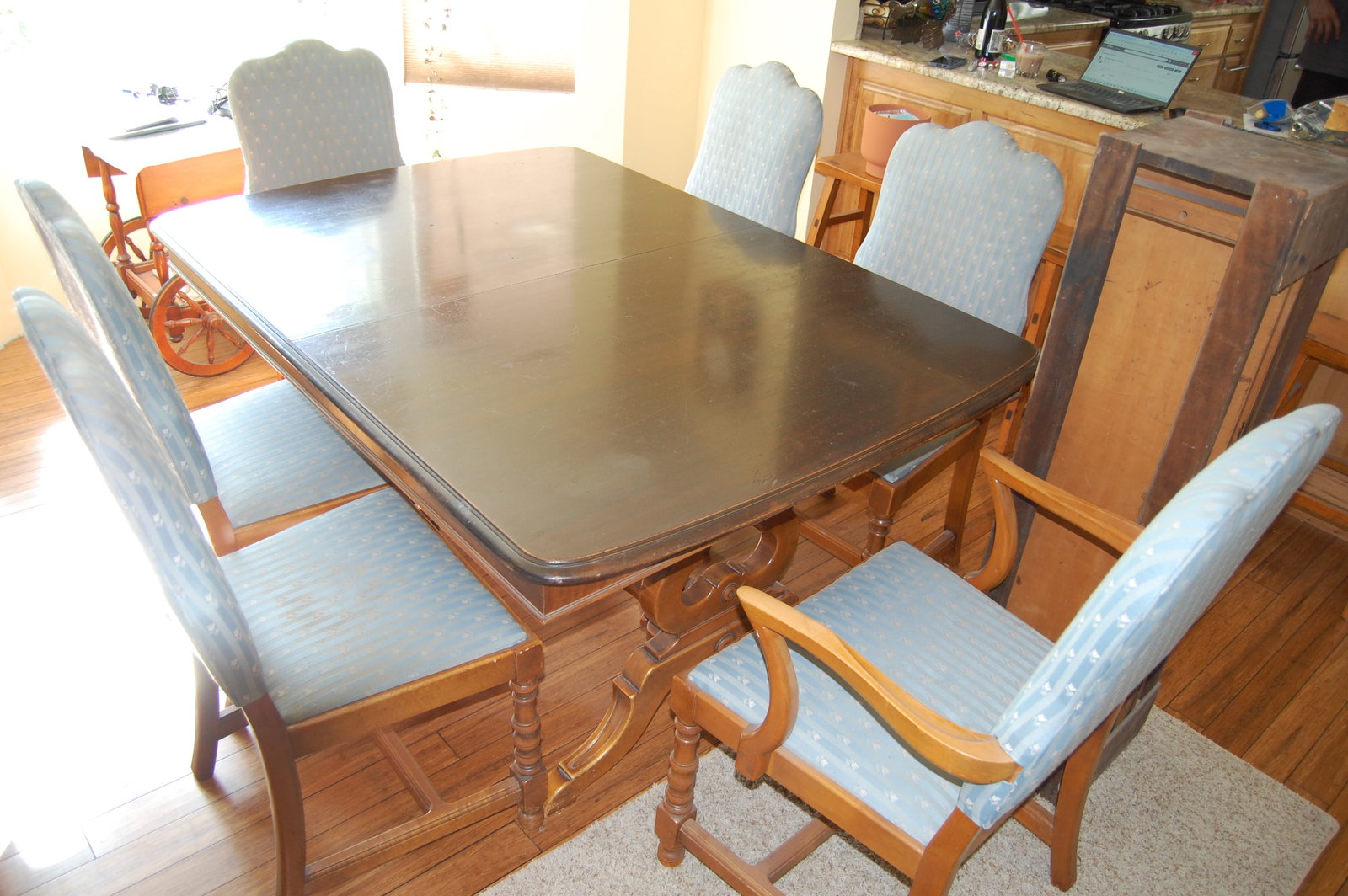 Vintage Watertown Table Slide Extension Mechanism - 4