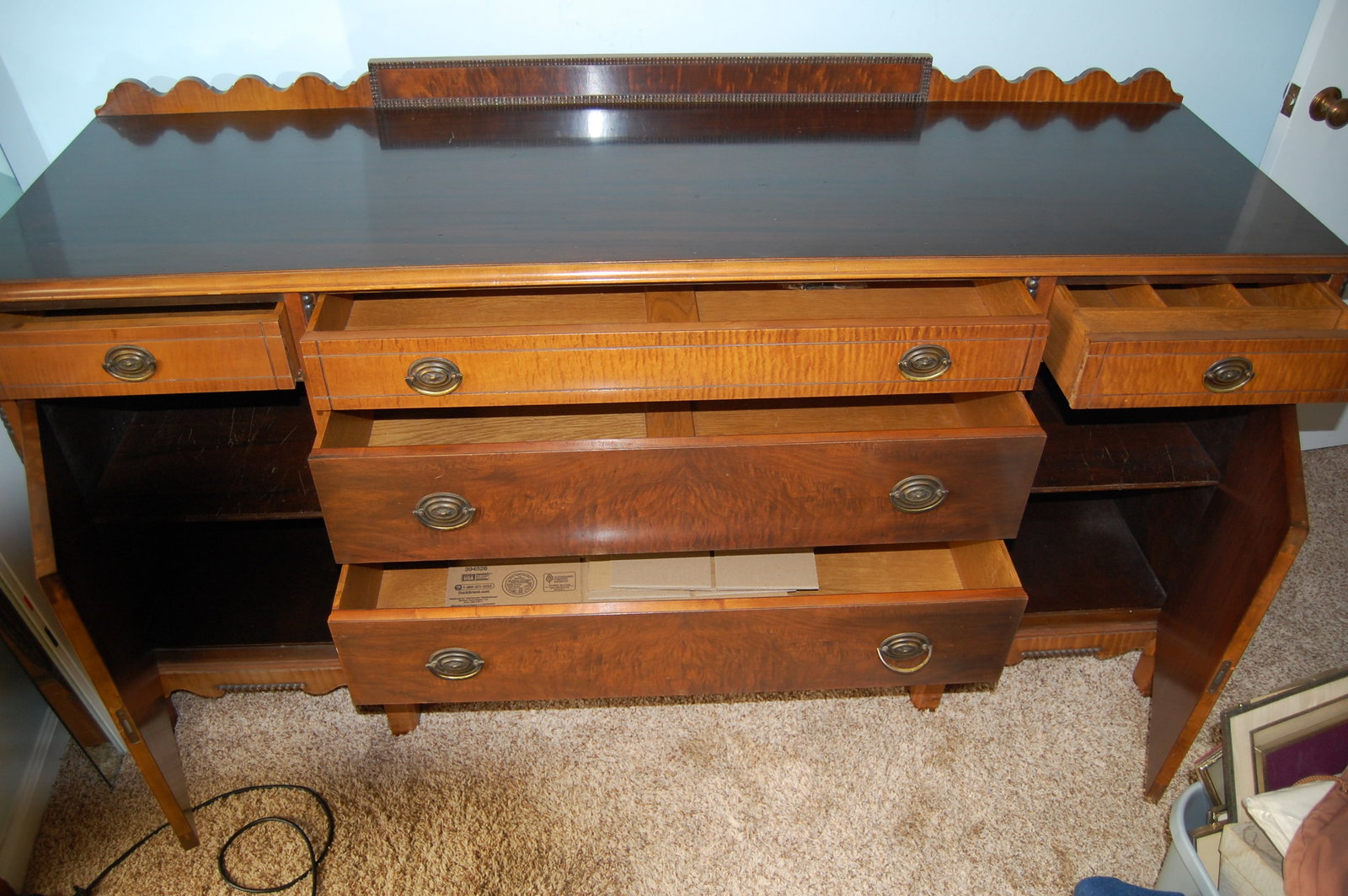 Large Antique Cabinet Piece - 2