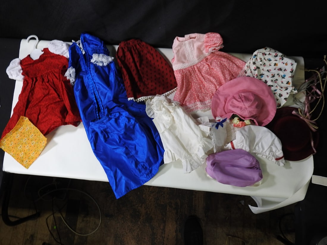 Lot of Doll Clothing and Accessories, 13 Pieces (1 of 8)