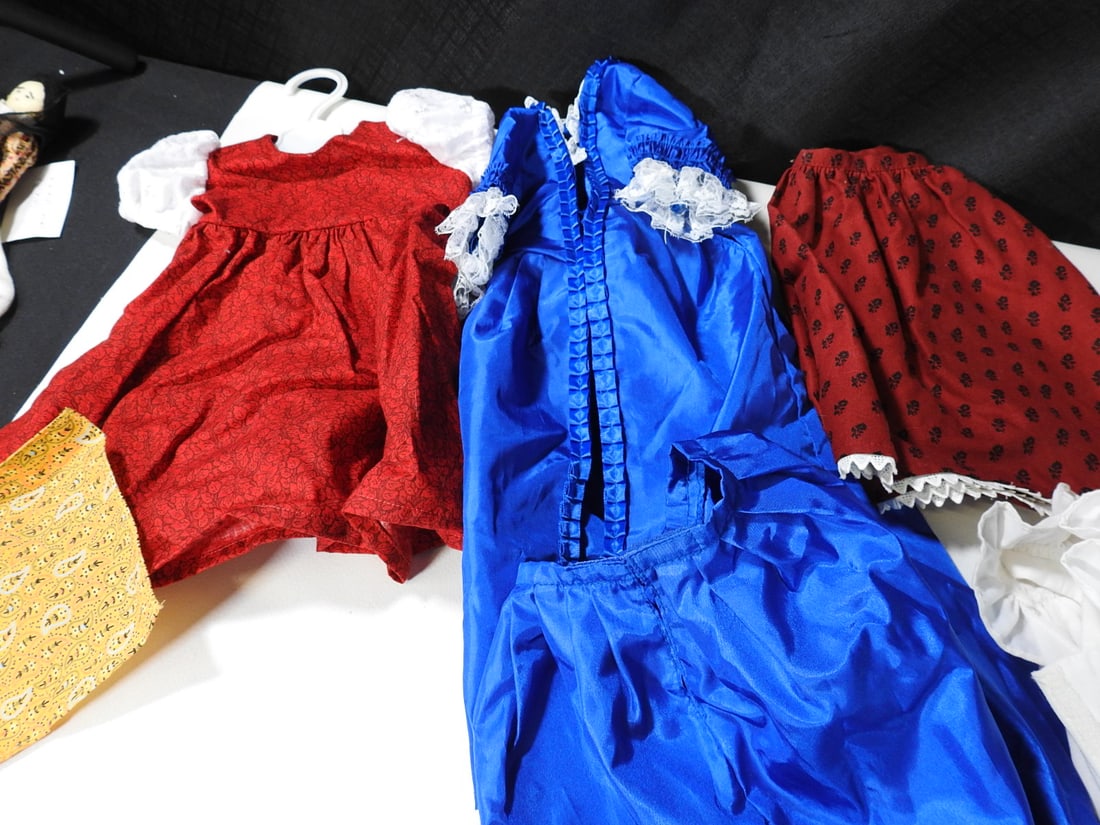 Lot of Doll Clothing and Accessories, 13 Pieces - 4