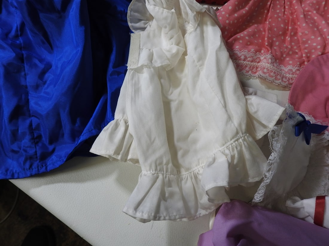 Lot of Doll Clothing and Accessories, 13 Pieces - 7