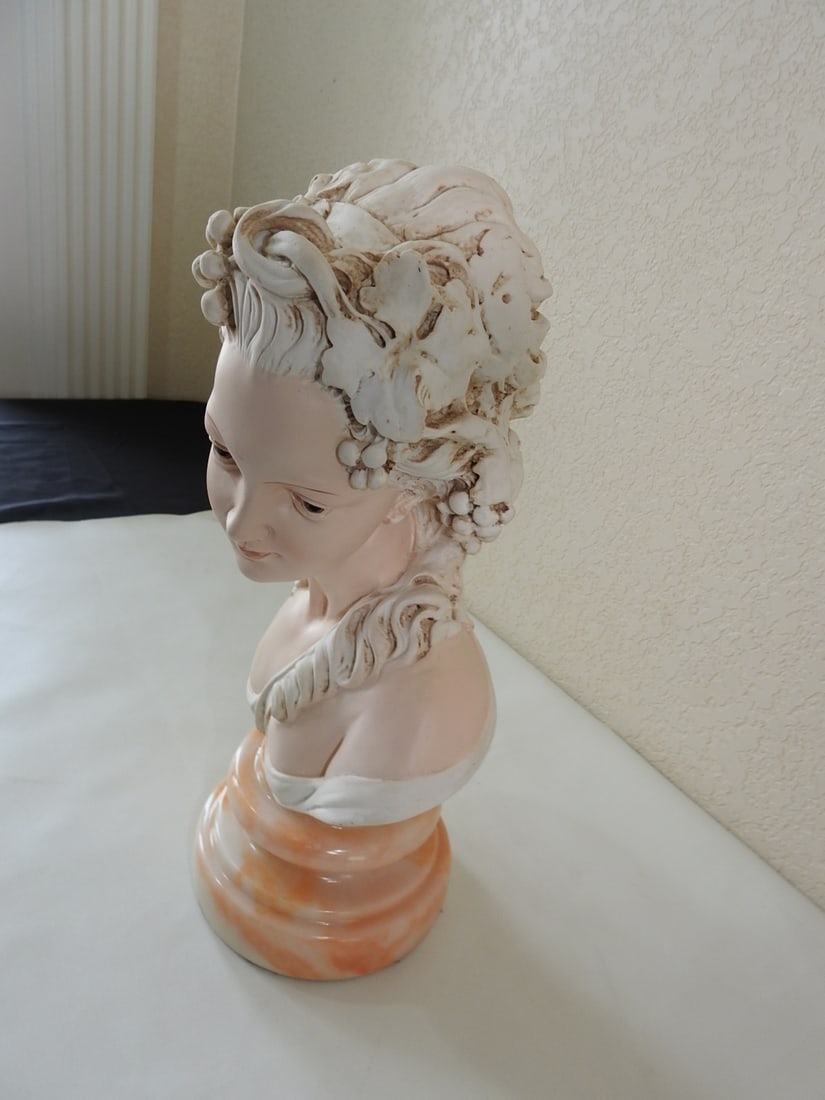 Classical French Style Bust of a Young Girl - 2