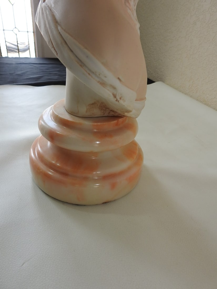 Classical French Style Bust of a Young Girl - 8