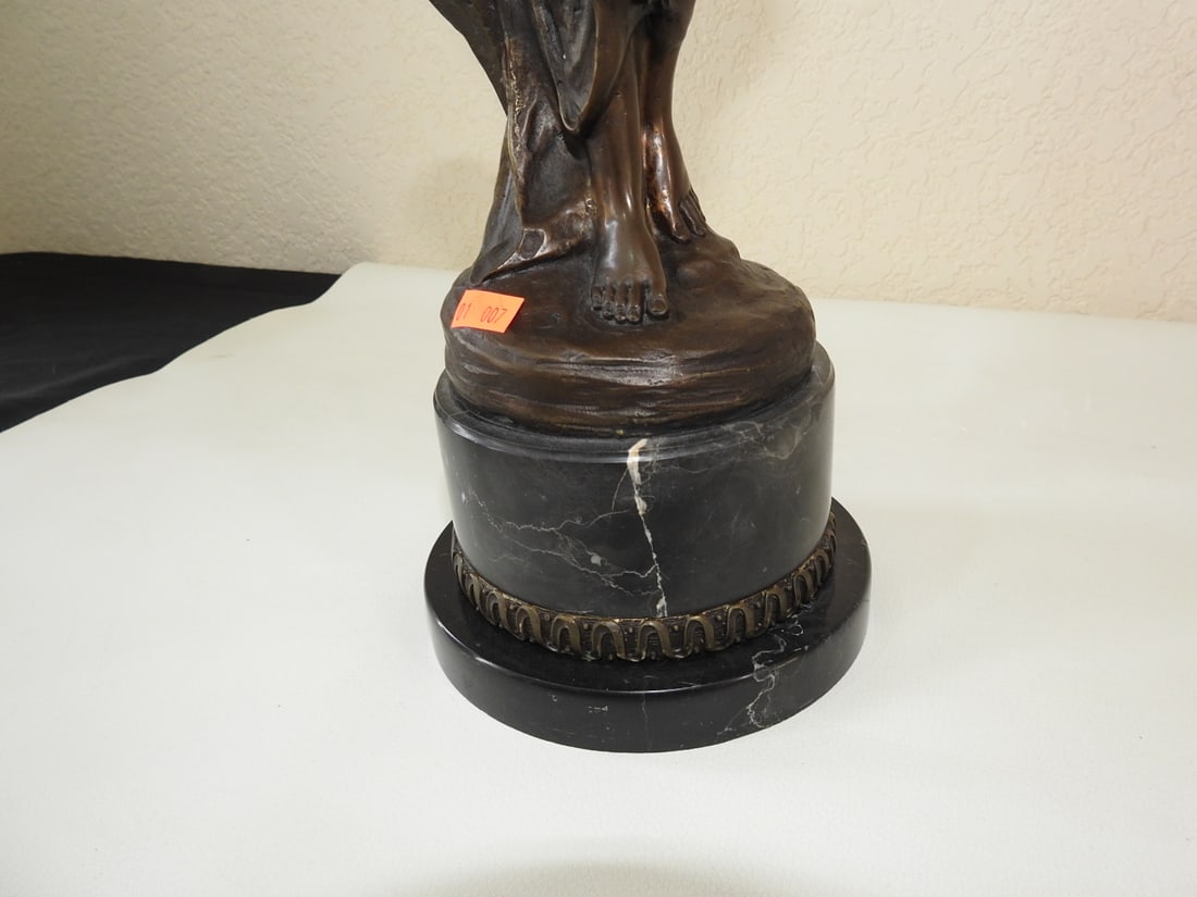 Bronze Spirit of Spring Statue after Jean Patoue - 3
